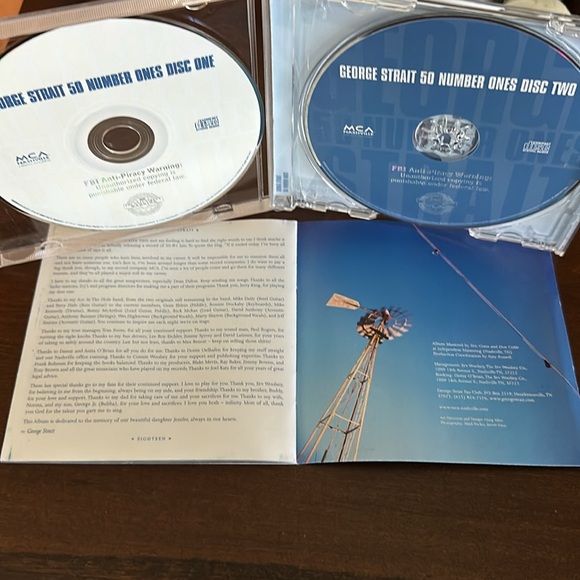 George Strait 50 Number ones CD - Picture 5 of 6